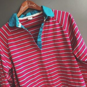 ⚠️⬇️Vintage 90s colorblock stripled long sleeve